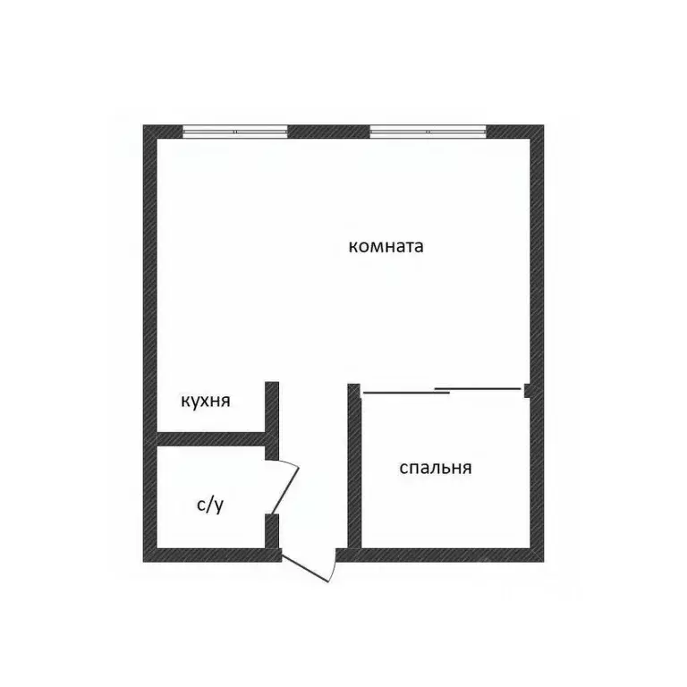 1-к кв. Приморский край, Владивосток ул. Жигура, 26 (39.7 м) - Фото 1