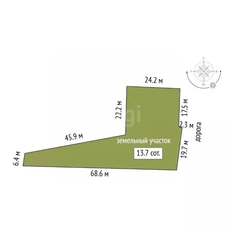 Участок в Кемеровская область, Кемерово ул. Донецкая (13.73 сот.) - Фото 2