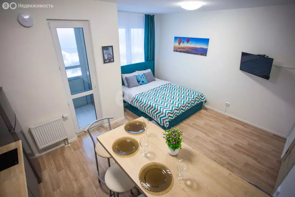 Квартира-студия: Санкт-Петербург, Чарушинская улица, 24к1 (25.6 м) - Фото 1