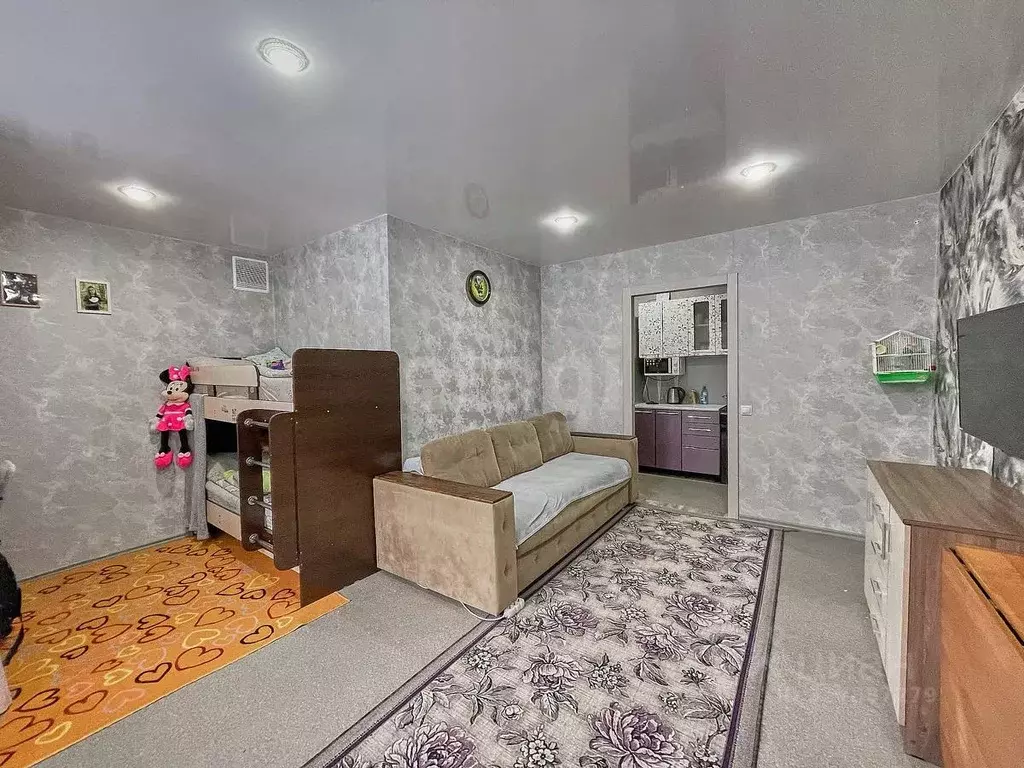 Студия Кемеровская область, Прокопьевск ул. Гайдара, 5А (28.8 м) - Фото 1