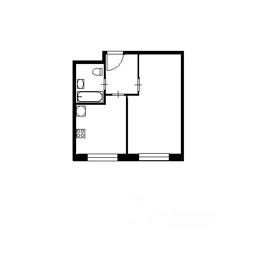 1-к кв. Московская область, Одинцово ул. Рябиновая, 7 (40.5 м) - Фото 1