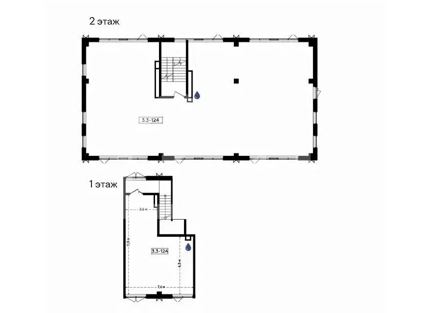 Торговая площадь в Москва БК Прокшино тер., 3 (397 м) - Фото 2