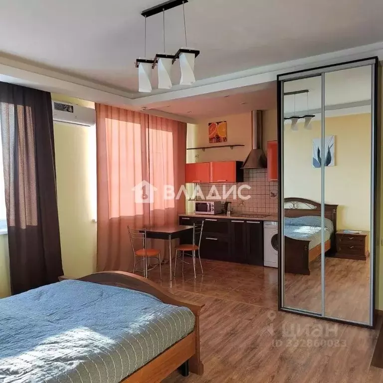 Студия Иркутская область, Иркутск наб. Верхняя, 145/9 (33.3 м) - Фото 1