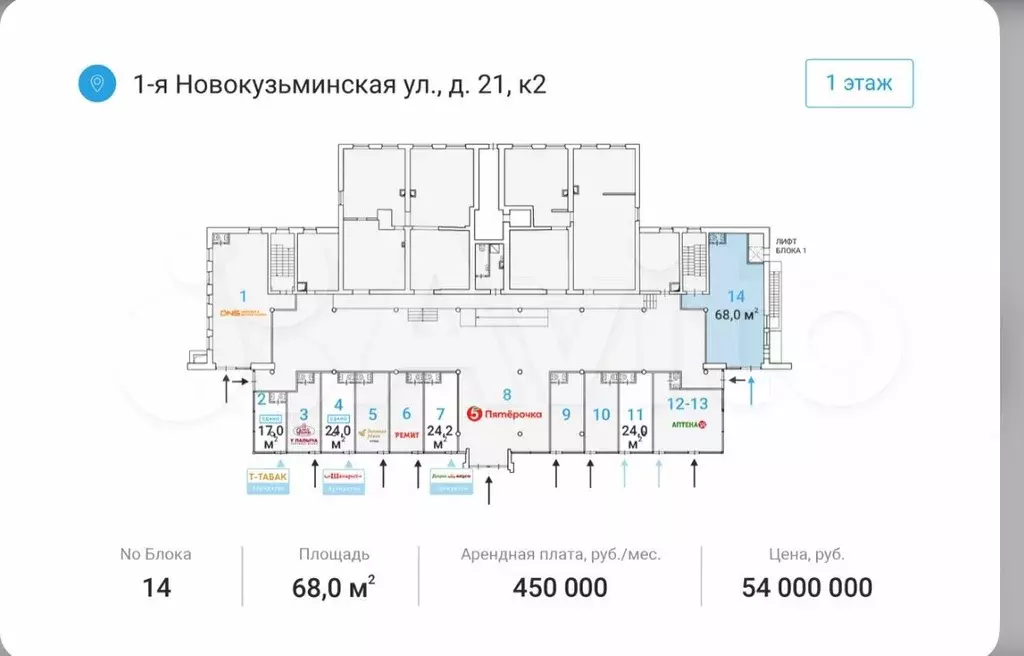 ПСН на трафике, 68 м2 - Фото 0
