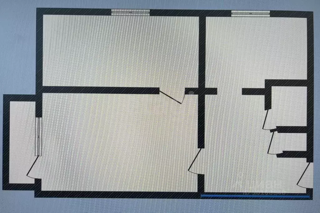2-к кв. Саратовская область, Балашов Народная ул., 36 (40.8 м) - Фото 1