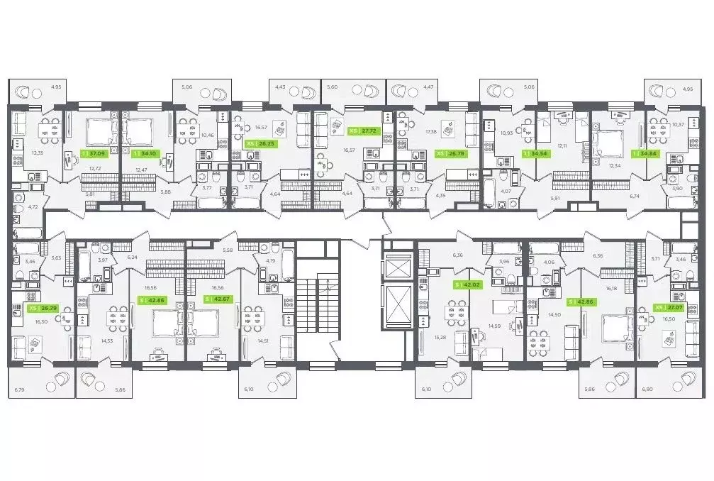 1-к кв. Ленинградская область, Кудрово г. Всеволожский район, ... - Фото 2