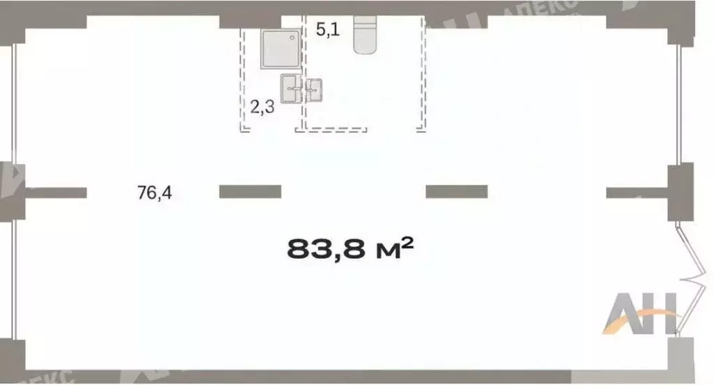 Помещение свободного назначения в Москва Тагильская ул., 6 (84 м) - Фото 2
