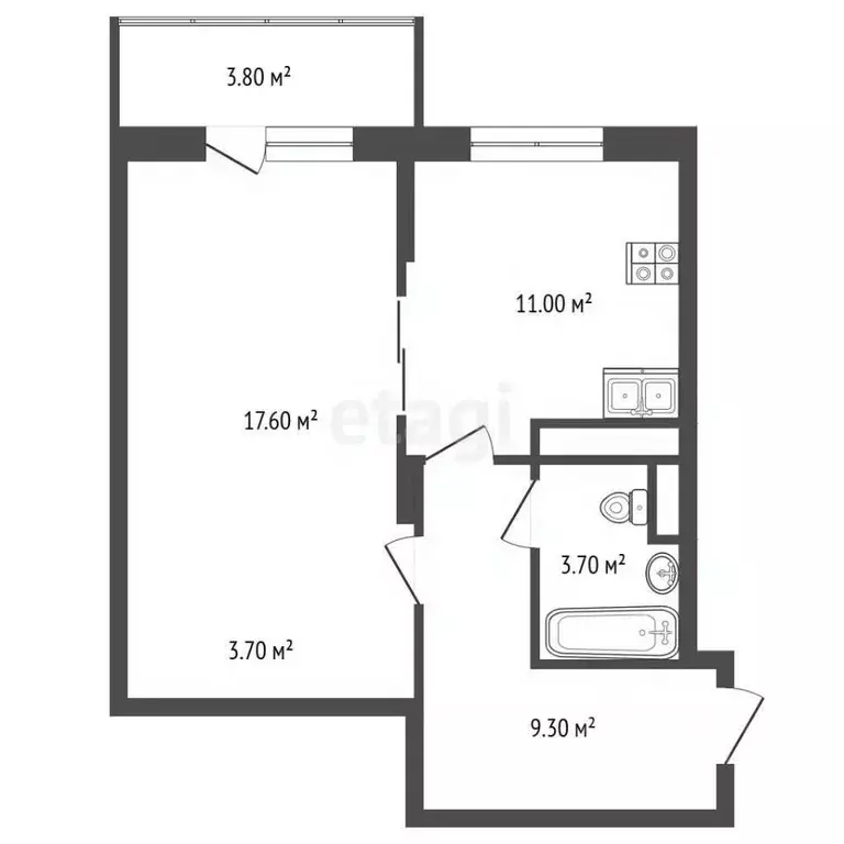 1-к кв. Московская область, Балашиха Новое Павлино мкр, ул. Троицкая, ... - Фото 1
