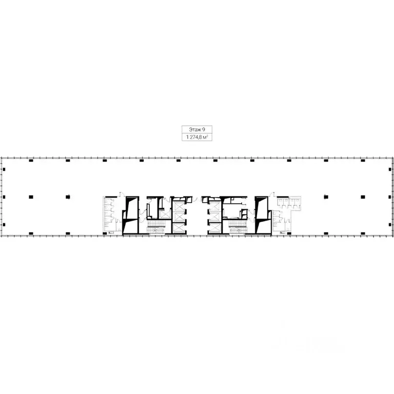 Офис в Москва наб. Пресненская, 4 (1275 м) - Фото 1