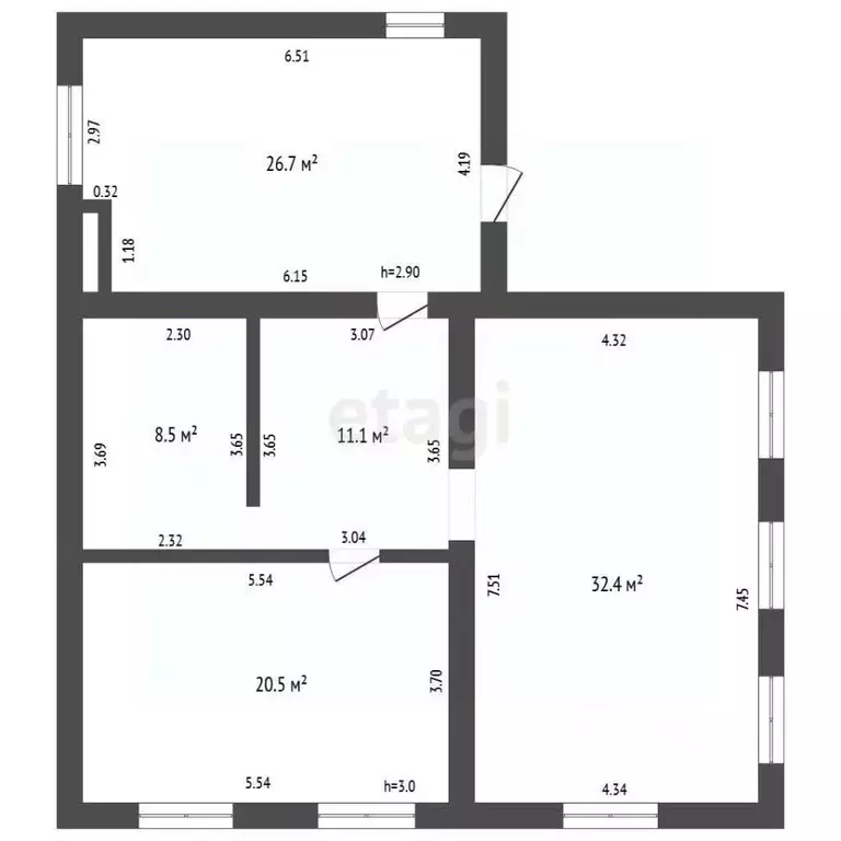 Дом в Башкортостан, Стерлитамак Солнечный мкр, ул. Солнечная (214 м) - Фото 2