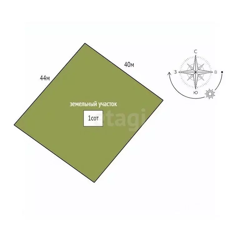 Участок в Ленинградская область, Лужский район, Заклинское с/пос, д. ... - Фото 1