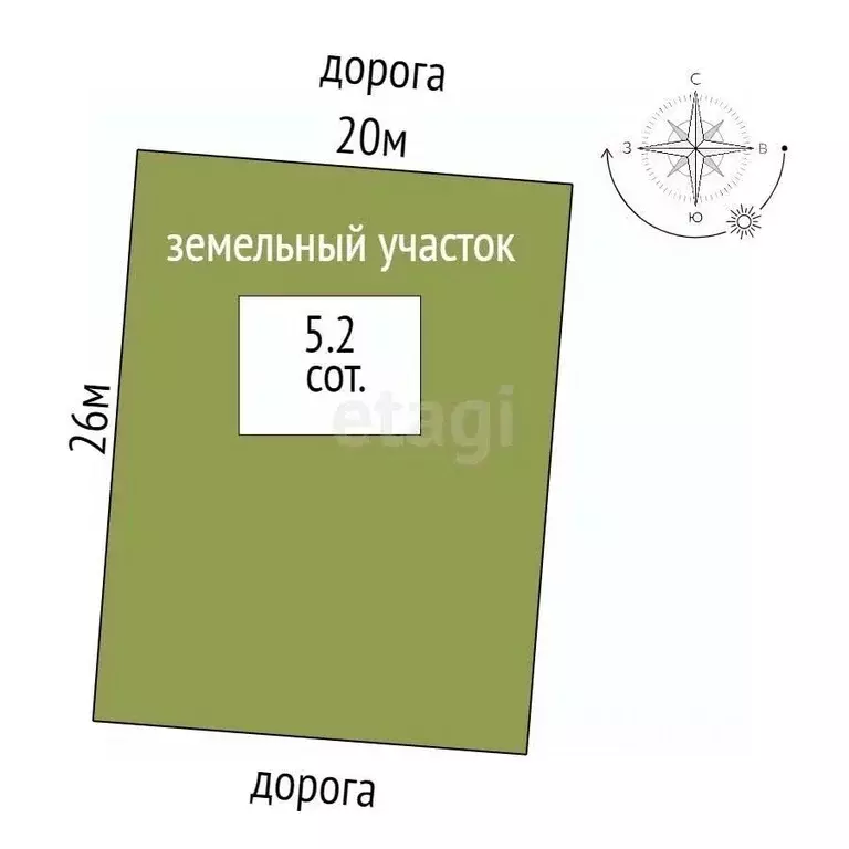 Участок в Тюменская область, Тюмень СОСН Березка-3 тер.,  (5.2 сот.) - Фото 0