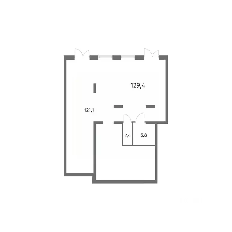 Помещение свободного назначения в Ленинградская область, Ломоносовский ... - Фото 2