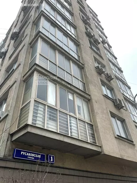 2-комнатная квартира: Москва, Русаковская улица, 1 (57 м) - Фото 1