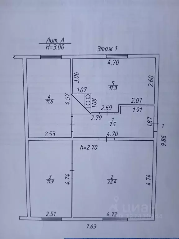 3-к кв. Красноярский край, с. Ирбейское ул. Интернациональная (65.7 м) - Фото 2