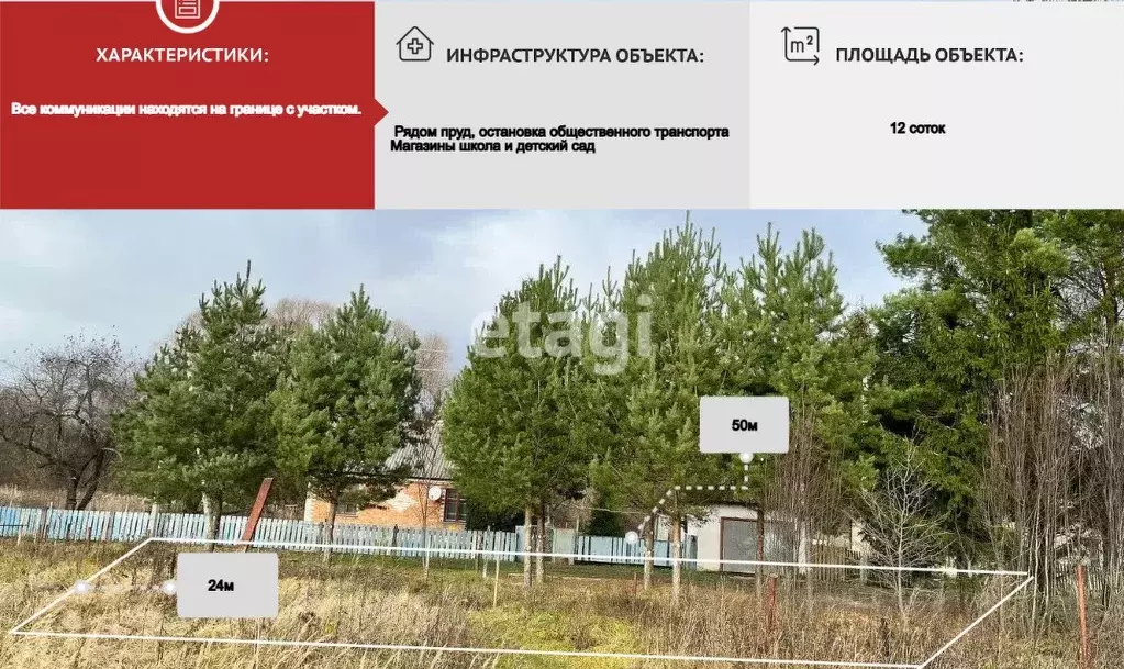 Участок в Тульская область, Богородицк  (12.0 сот.) - Фото 1