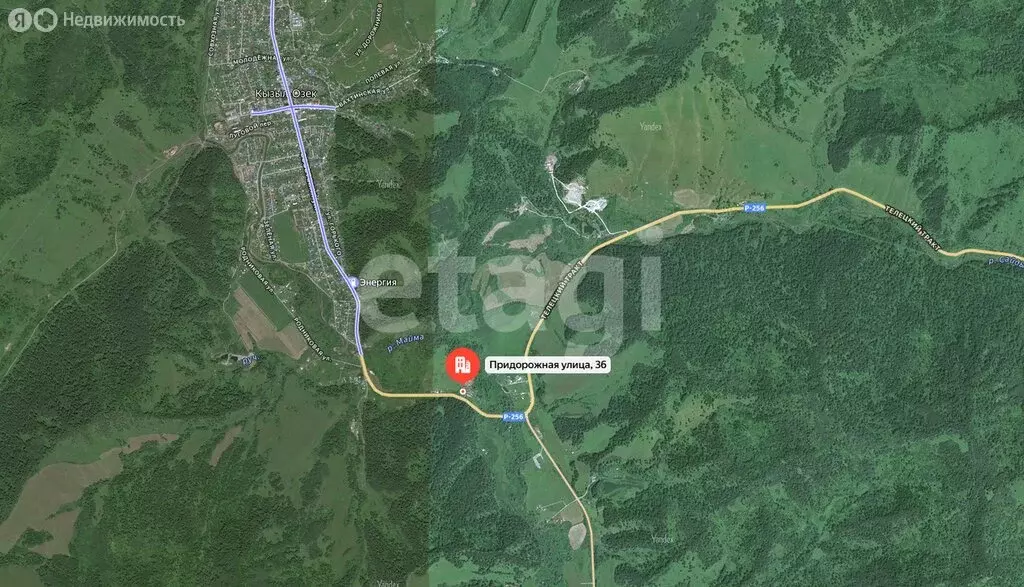 Участок в село Кызыл-Озек, Придорожная улица (10 м) - Фото 2