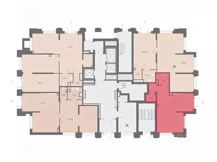 Помещение свободного назначения в Санкт-Петербург № 54 муниципальный ... - Фото 2