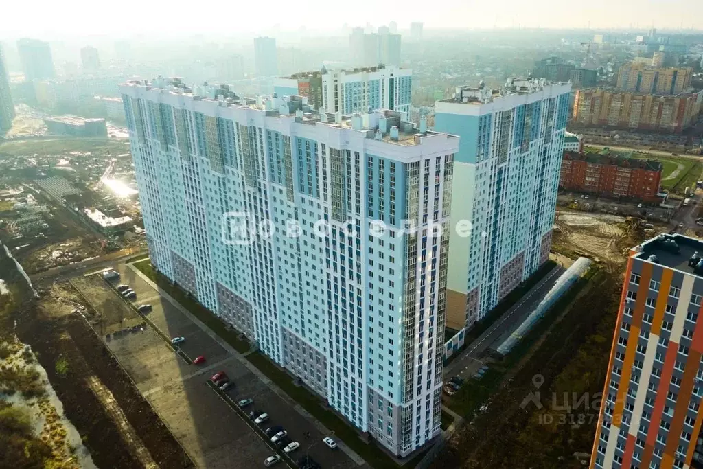 1-к кв. Рязанская область, Рязань Быстрецкая ул., 21к4 (38.6 м) - Фото 1