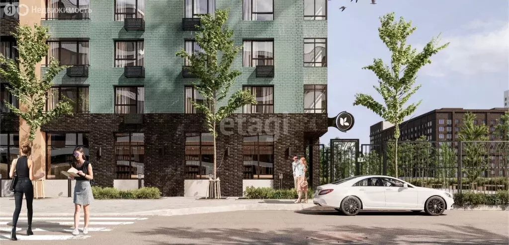 Квартира-студия: Тюмень, Новгородская улица, 9А (22.3 м) - Фото 1