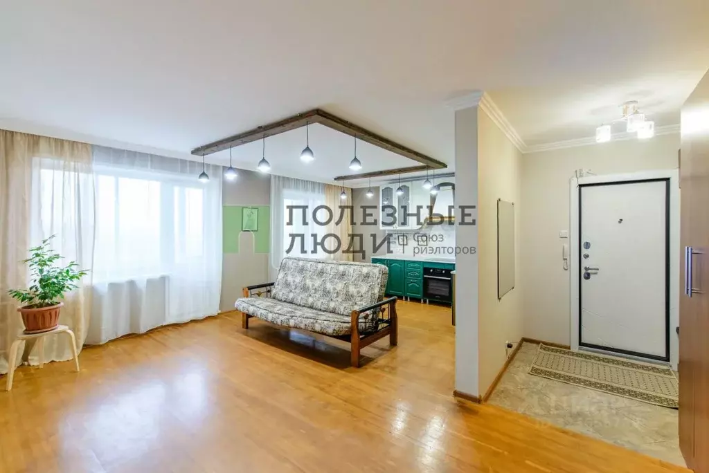 3-к кв. Томская область, Томск Сибирская ул., 114 (67.8 м) - Фото 1