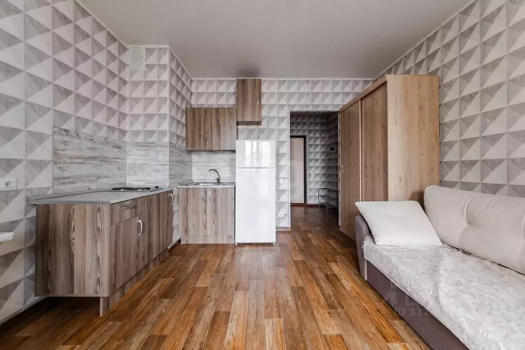 Студия Санкт-Петербург ул. Оптиков, 37 (22.5 м) - Фото 0