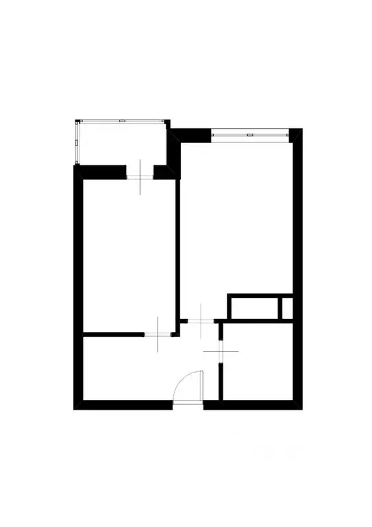 1-к кв. Татарстан, Казань ул. Новаторов, 8Б (36.0 м) - Фото 2