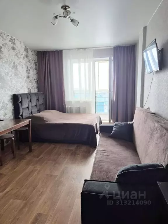 Студия Новосибирская область, Новосибирск ул. Костычева, 74/1 (26.0 м) - Фото 1