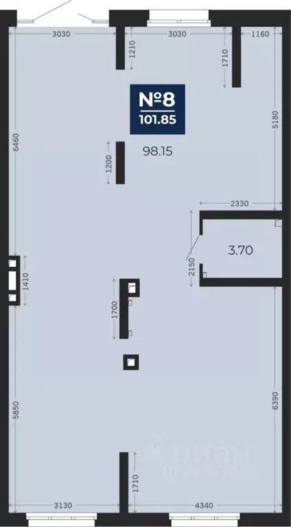 Помещение свободного назначения в Тюменская область, Тюмень Камчатская ... - Фото 1