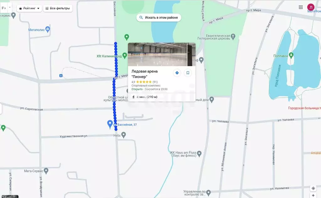 3-комнатная квартира: Калининград, Бассейная улица, 37 (94.3 м) - Фото 0