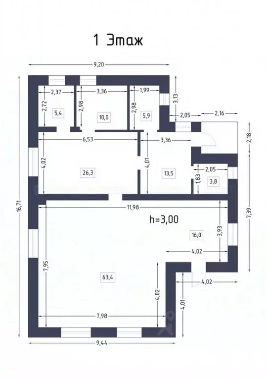 дом в татарстан, лаишевский район, д. матюшино, миляш днт 51 (320 м) - Фото 1