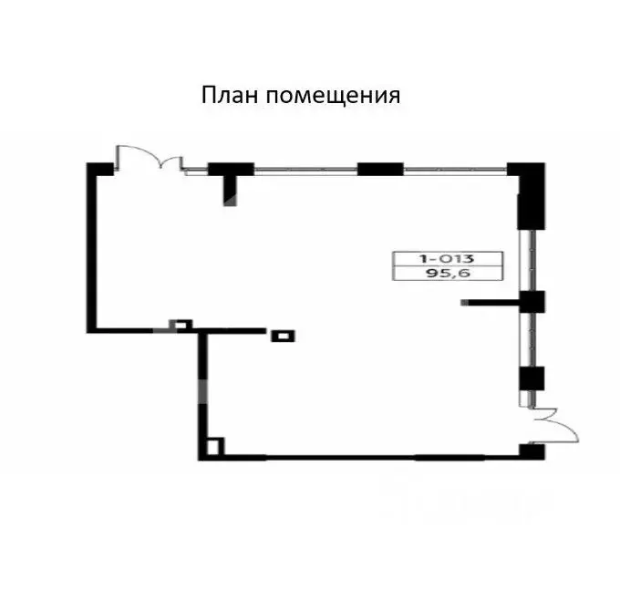 Торговая площадь в Москва Родные кварталы жилой комплекс, 1.2 (96 м) - Фото 2
