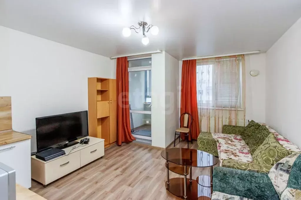 Студия Тюменская область, Тюмень ул. Червишевский Тракт, 47к3 (24.6 м) - Фото 1