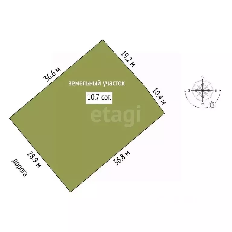 Участок в Владимирская область, Петушинский район, Нагорное ... - Фото 2