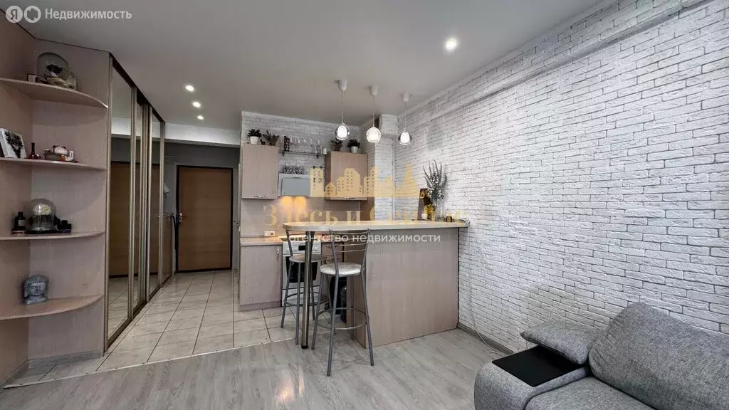 Квартира-студия: Казань, улица Седова, 1 (28 м) - Фото 2