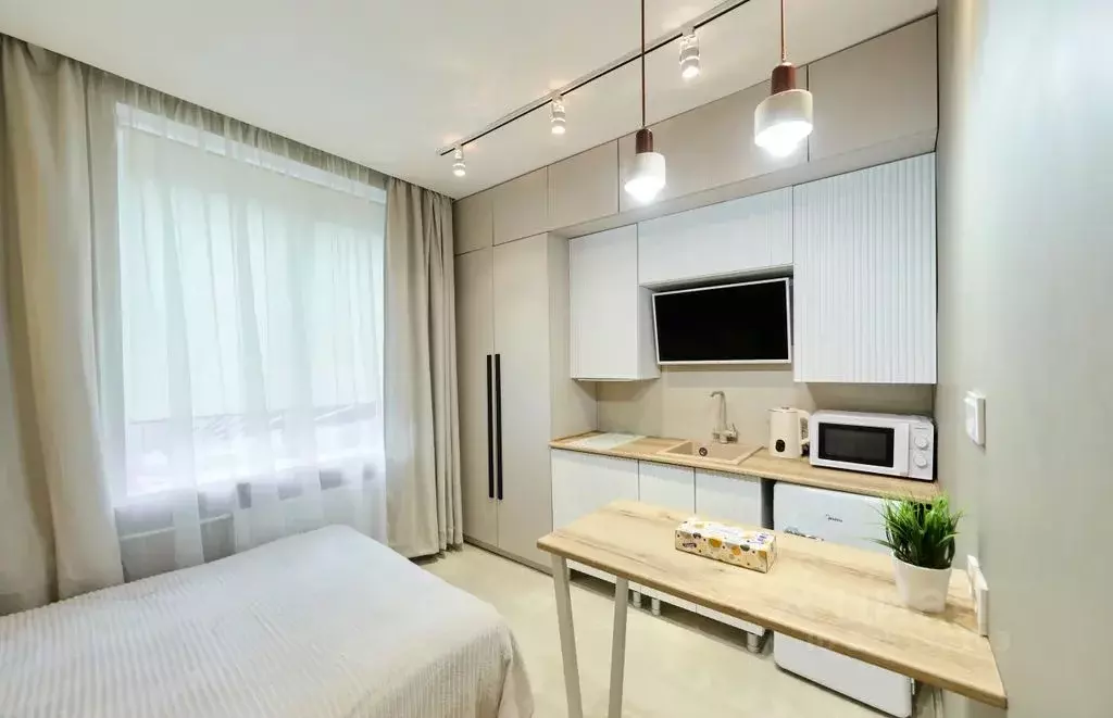 Студия Москва ул. Марии Ульяновой, 15 (20.0 м) - Фото 1