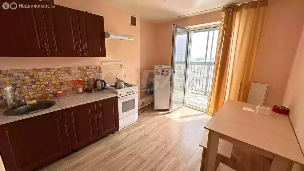 1-комнатная квартира: Тюмень, улица Монтажников, 61 (34.9 м) - Фото 2