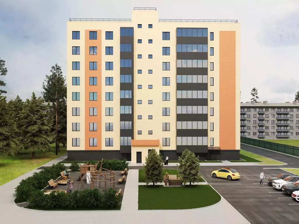 1-к квартира, 53.4 м - Фото 1