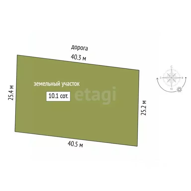 Участок в Тюменская область, Нижнетавдинский муниципальный округ, ... - Фото 2