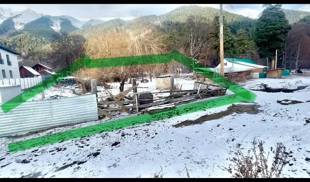 Участок в Карачаево-Черкесия, Зеленчукский район, с. Архыз ул. Алиева, ... - Фото 2