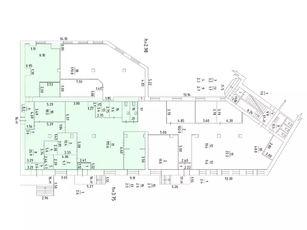 Офис в Санкт-Петербург Воронежская ул., 5 (284 м) - Фото 2