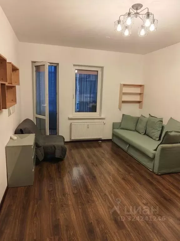 Студия Санкт-Петербург ул. Плесецкая, 20к1 (25.3 м) - Фото 2