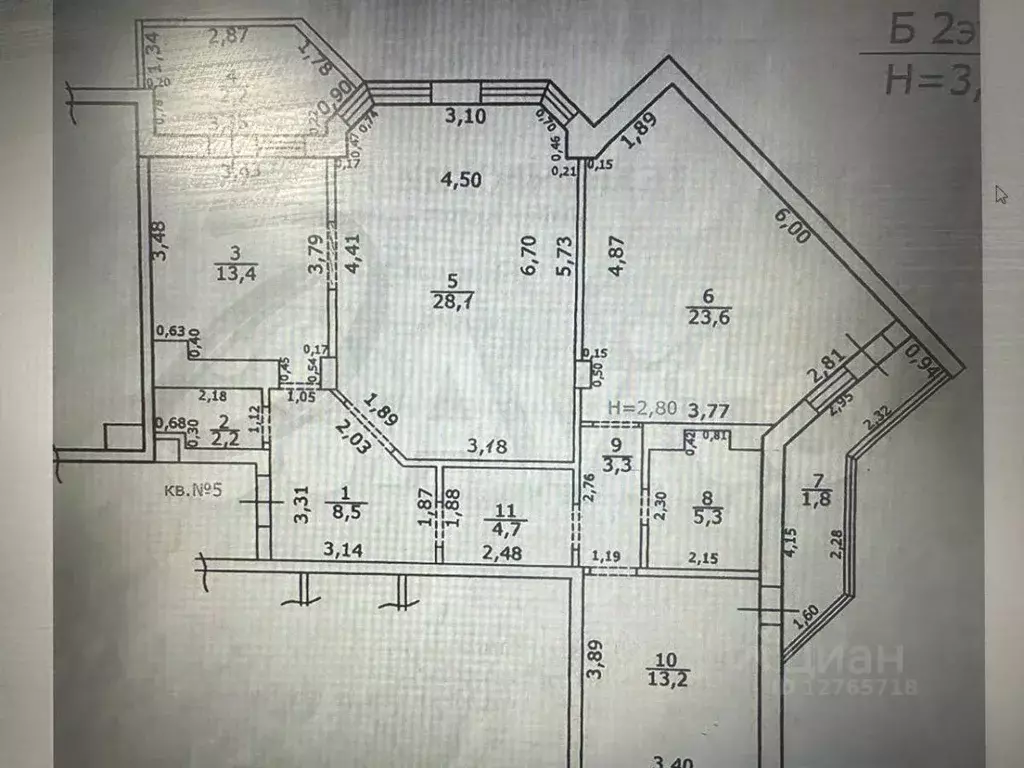 3-к кв. Краснодарский край, Геленджик Туристическая ул., 6к2 (102.3 м) - Фото 1