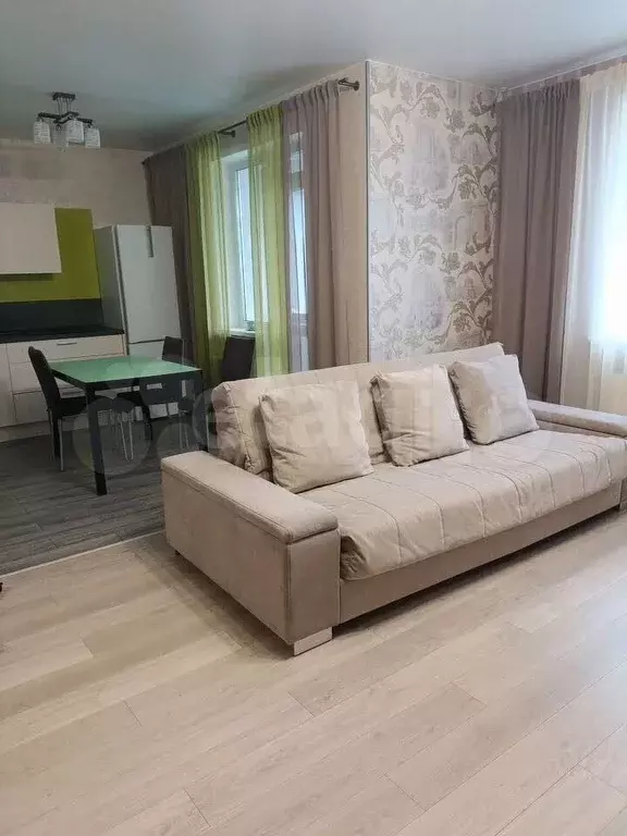 Квартира-студия, 44 м, 2/19 эт. - Фото 1