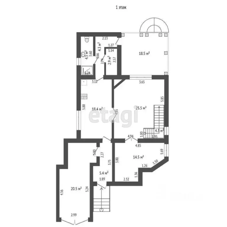 Дом в Краснодарский край, Геленджик городской округ, с. Береговое  ... - Фото 2