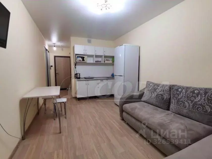 Студия Тюменская область, Тюмень ул. Василия Подшибякина, 21 (25.0 м) - Фото 1