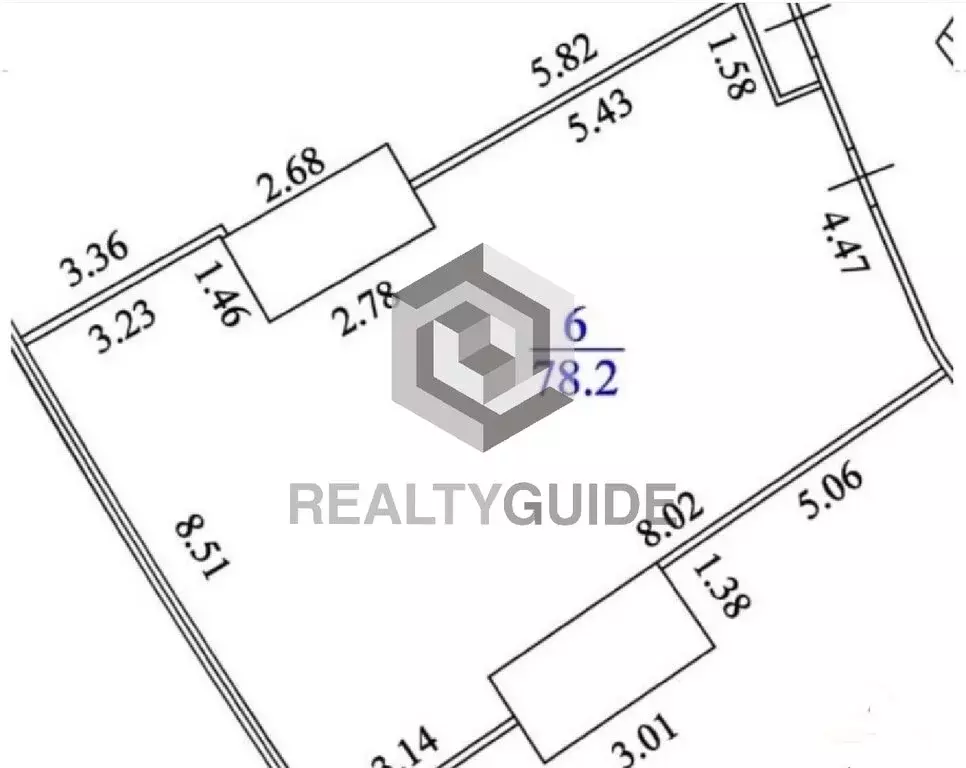 Офис (78.2 м) - Фото 1