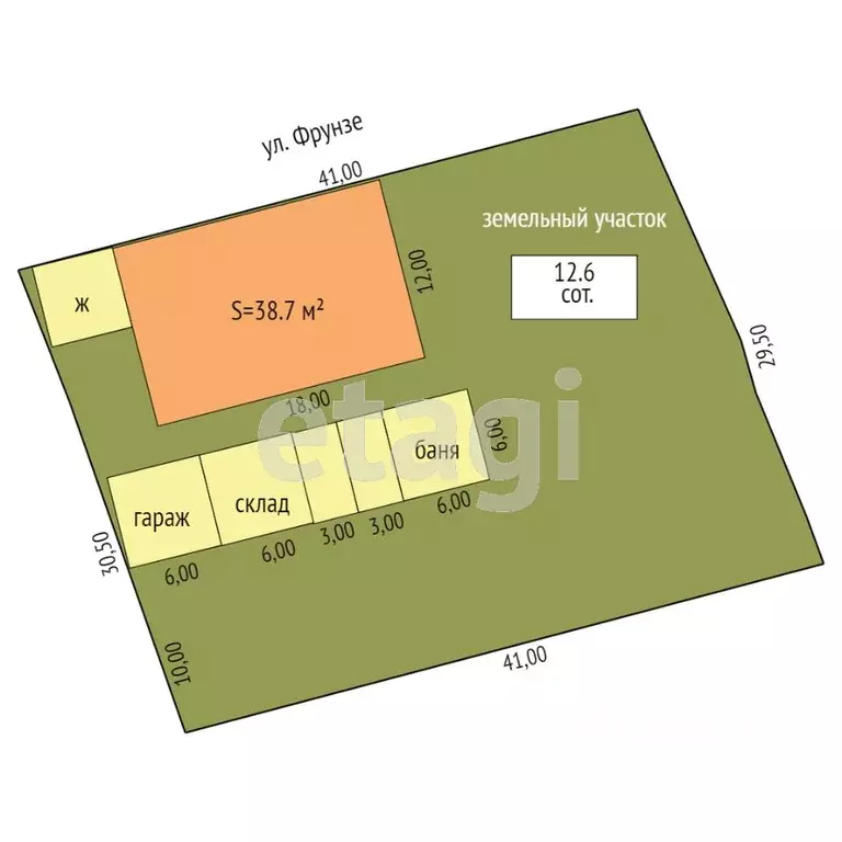 Дом в Свердловская область, Талицкий городской округ, пос. Троицкий ... - Фото 2