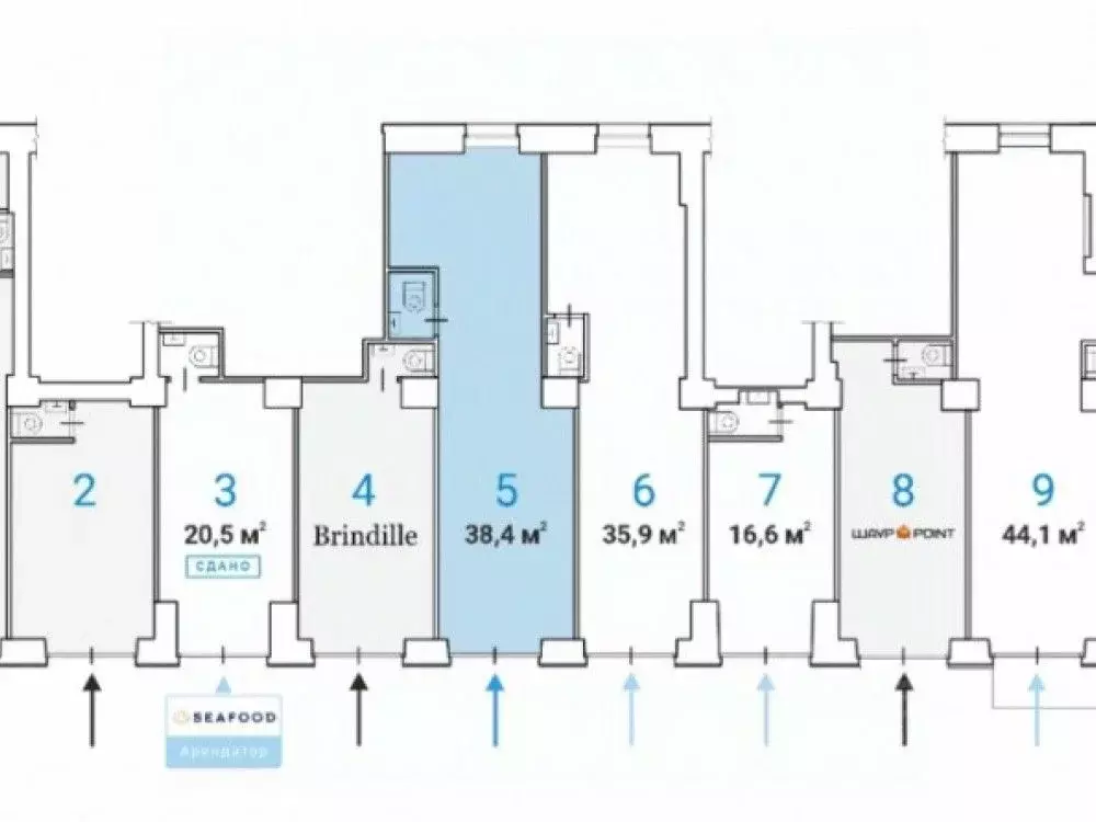 Торговая площадь в Москва ул. Дмитрия Ульянова, 10/1К1 (38 м) - Фото 1