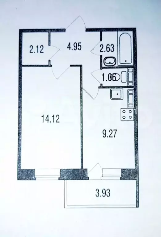 1-к кв. Санкт-Петербург Звездная ул., 20 (34.0 м) - Фото 0